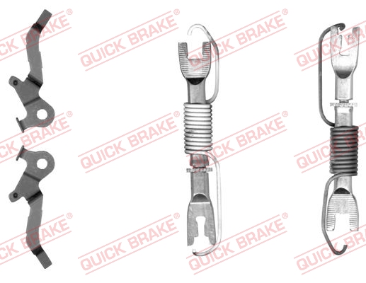 Set pentru reglare ulterioară, frână tambur 108 53 007 QUICK BRAKE